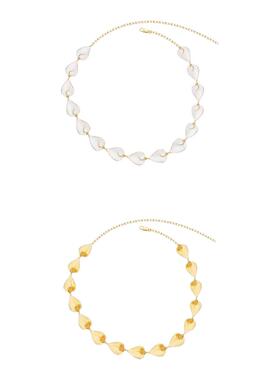 daartemis达弥马蹄莲花瓣项链女款高级感轻奢小众精致百搭项链