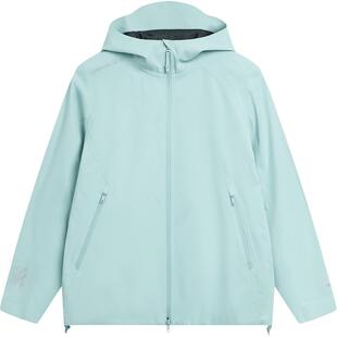 李宁户外CF溯丨万龙甲冲锋衣女士冬季新款户外防风硬壳粉色外套