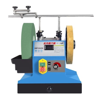 水磨刀机砂轮全自动商用机台式机磨机工调速抛光水抛光机水磨小型