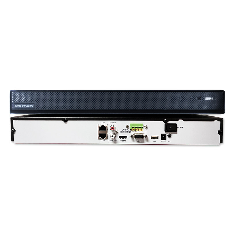海康威视8/16路双网口网络硬盘录像机4K高清NVR Ehome5.0/GB28181