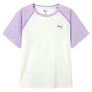 PUMA彪马儿童T恤2026春夏季新款青少年运动短袖吸湿速干男女通用t