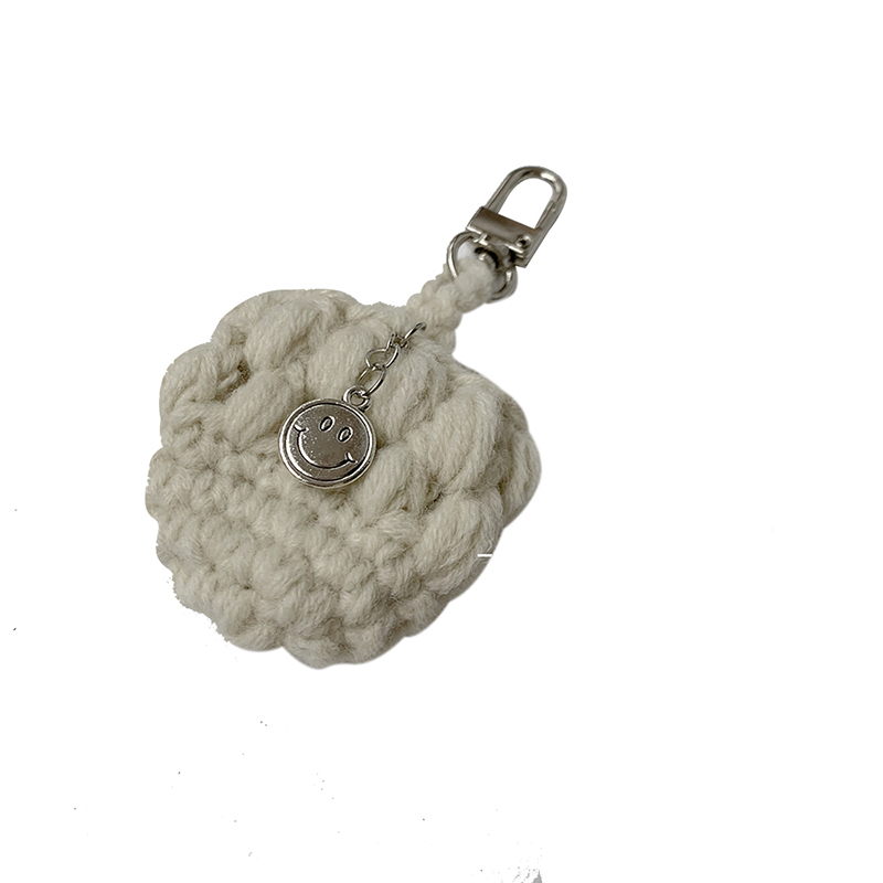 原创ins毛线编织迷你电梯卡水滴门禁卡保护套钥匙扣卡包挂件礼物