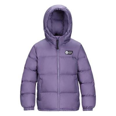 熊猫保暖白鸭绒羽绒外套防水防风