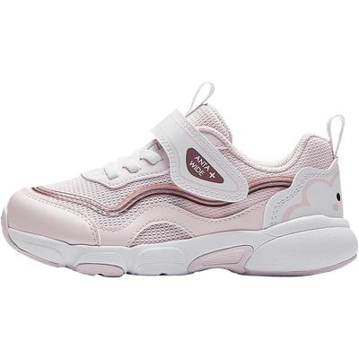 安踏儿童女童运动鞋2025冬季新款女孩跑鞋轻便缓震跑步鞋童鞋鞋子