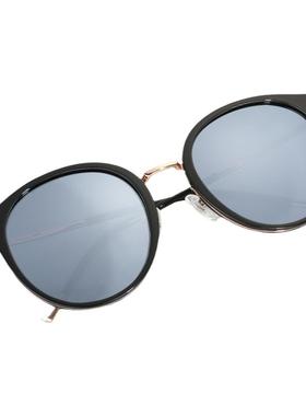 圆脸复古风时尚偏光太阳镜