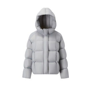 【鹅绒】千仞岗2025冬季新款短款羽绒服休闲羽绒外套女面包服上衣