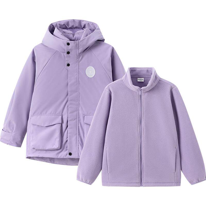 巴拉巴拉儿童羽绒服男童女童中长外套冬装新款童装大童宝宝韩版潮
