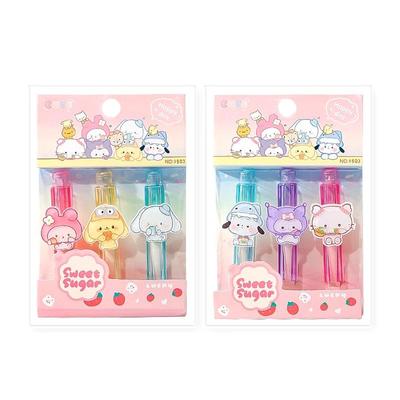 可拼接铅笔帽铅笔保护套小学生加长杆延长器一年级透明握笔器女孩男生儿童三角洞洞铅笔笔套笔盖子幼儿园通用