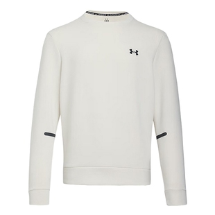 UA安德玛Unstoppable男子新款抓绒圆领训练运动卫衣 1381688-279