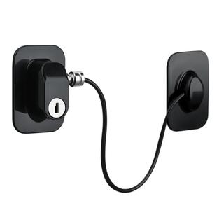 免打孔冰箱锁安全锁密码锁防盗商专用抽屉锁柜子锁柜推拉门锁儿童