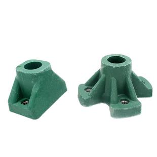 母猪产床保育栏配件复合材料漏粪板2孔4孔支持脚支撑座脚架铸铁脚