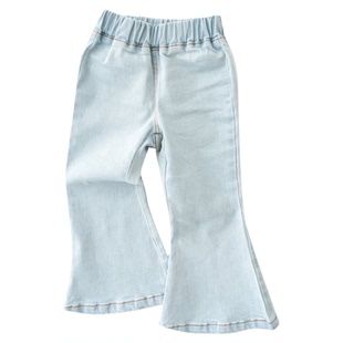 85Z 日本pippi lotta FW25儿童长裤灯芯绒喇叭裤牛仔裤