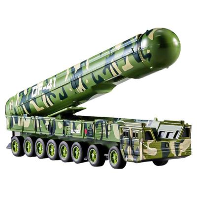BKK合金军事仿真模型导弹车