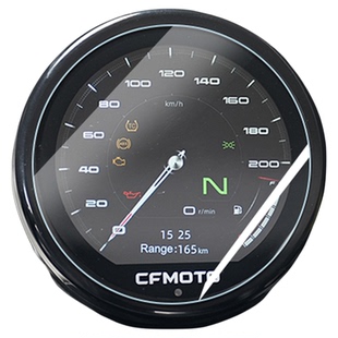 适用25款春风450CLC AMT仪表贴纸TPU透明显示屏贴膜摩托车改装件