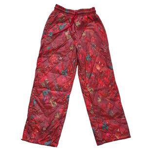 羽绒裤女士2025新款冬季外穿洋气时髦抽绳直筒白鸭绒长款裤子潮流