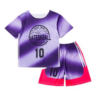 男童篮球服24号套装儿童运动球衣夏季网眼背心男孩速干训练队服潮