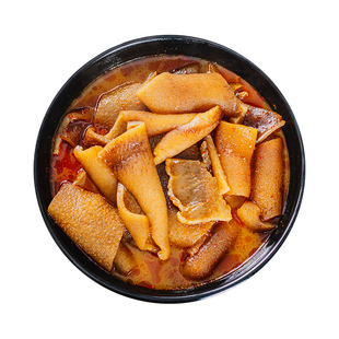 城口锦缘 腊猪皮 柴火烟熏猪脊皮 烧洗真空包装保温冰袋发货