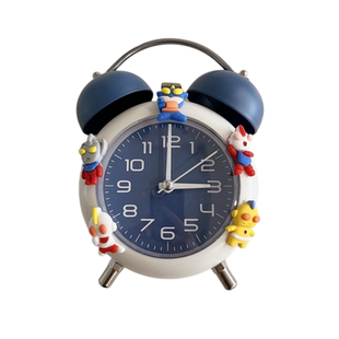 创意闹钟可爱卡通奥特曼网红新款学生强力叫醒起床神器儿童男女孩