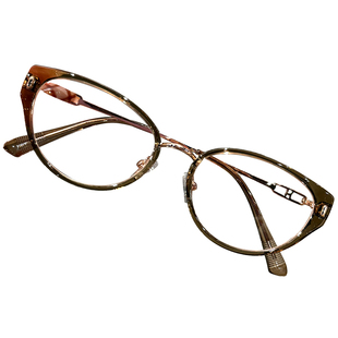 猫眼近视眼镜女专业可配度数素颜显白韩系玳瑁色豹纹防蓝光眼睛框