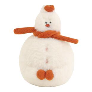 云朵工厂小雪人毛绒小挂件公仔玩偶钥匙扣包包挂饰温暖可爱小礼物