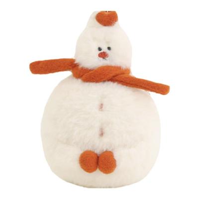 云朵工厂小雪人毛绒小挂件