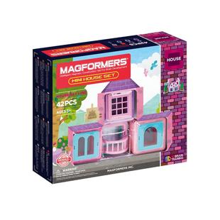 MAGFORMERS麦格弗磁力片拼装积木金宝贝早教磁力房屋教具空间思维