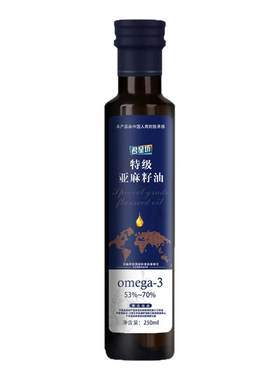 君星坊特级亚麻籽油250ml