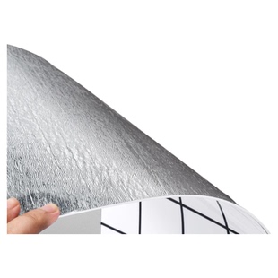 厨房墙面防油贴纸防火耐高温毛坯房水泥墙专用壁纸铝塑板墙贴自粘