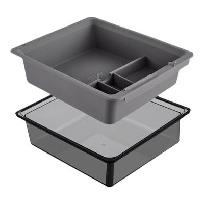 3W适用特斯拉中控储物盒焕新版Model Y YL 3扶手箱双层硅胶收纳盒