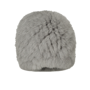 獭兔毛帽子女冬季可爱加厚保暖时尚百搭护耳朵防寒毛绒包头帽皮草