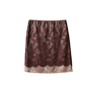 【ICEDUST】hug 2025秋冬新款短款半身裙碎钻蕾丝半裙icedust