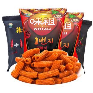 韩国进口九日牌甜辣炒年糕条味祖网红膨化零食小吃休闲食品大礼包