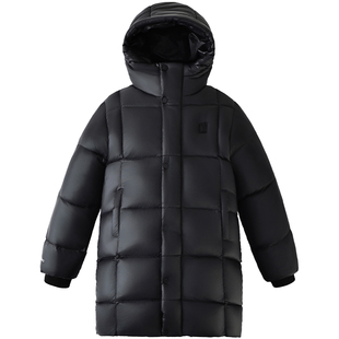 【鹅绒服】英氏泡芙女童羽绒服中长款冬加厚儿童中大童外套