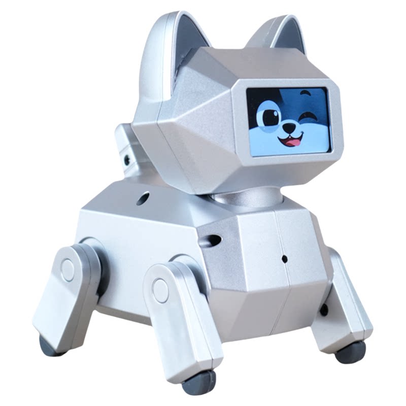 AI智能机器猫小乐机器狗陪伴对话科技儿童玩具益智互动桌面萌宠