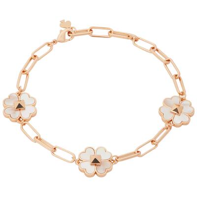 katespade桃心四叶花手链