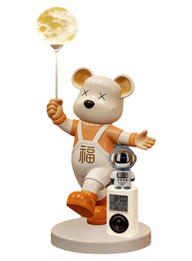 蓝牙音响暴力熊客厅装饰品摆件轻奢高档大气上档次新居乔迁礼物