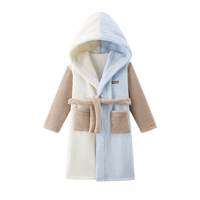 高品质~超速吸水儿童睡袍浴巾