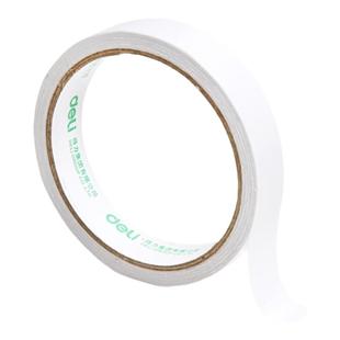 得力双面胶带30402棉纸胶带18mm×10y手工胶带两面胶包装用品批发