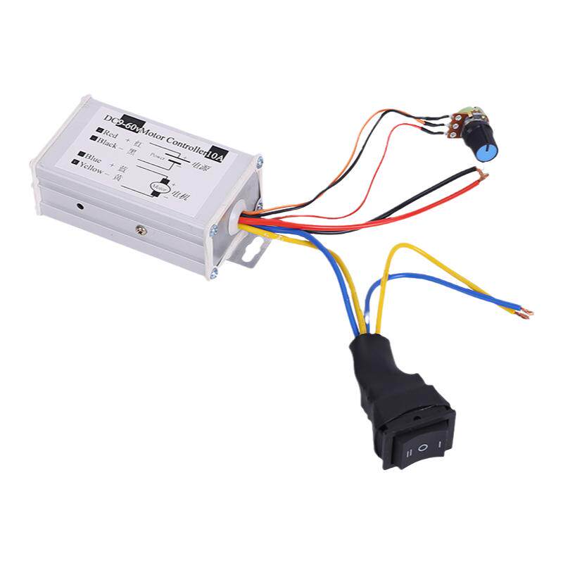 PWM调速器驱动变速开关微型无极20A240W直流电机12V24V马达反转精