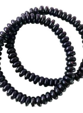 天然次石墨算盘珠串手链原石手串