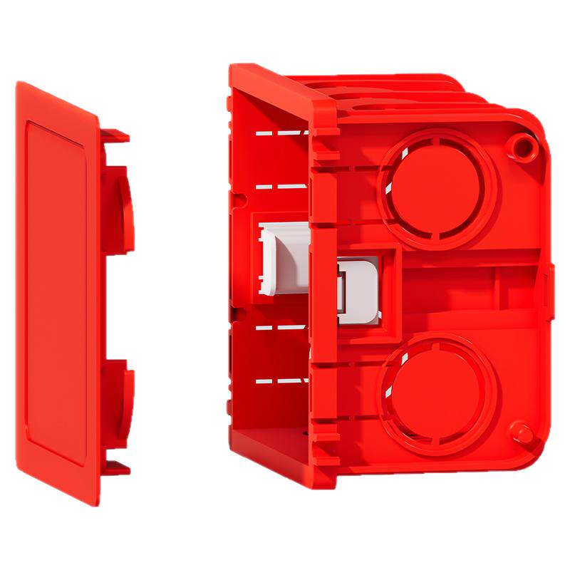 自扣式一秒安装86型暗盒盖板