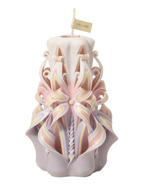 Lily'sGift礼哩手工雕刻蜡烛礼盒