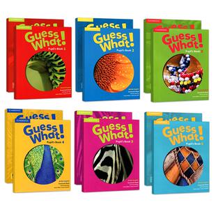 【原版正品】进口小学少儿英语教材Guess What1 2 3 4 5 6 Pupil's Book学生套装主课本cambridge剑桥英音版奇趣少儿英语
