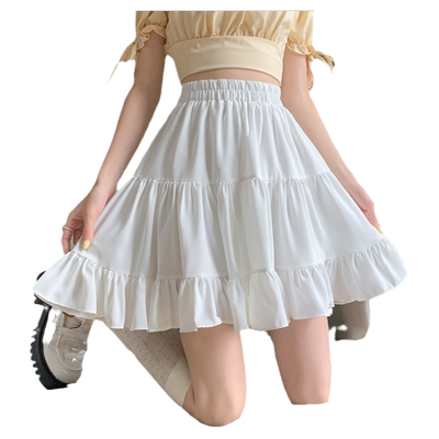 短裙防走光韩版a字裙半身裙