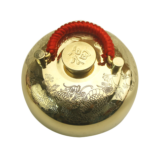 纯铜汤婆子 加厚黄铜烫婆子 注水热水袋 暖水壶 铜壶冲水暖手被窝