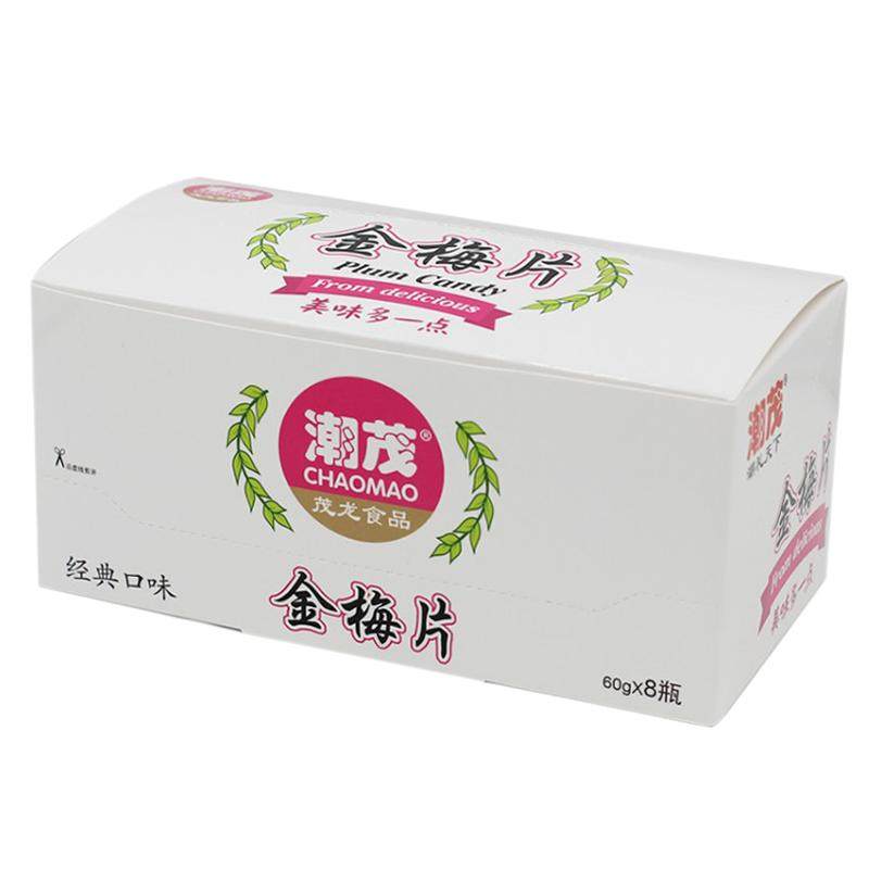 潮茂金梅片系列多果瓶装休闲