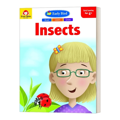 英文原版 Early Bird Insects age 4+ 报晓鸟系列 昆虫 四岁以上 英文版 进口英语原版书籍儿童图书