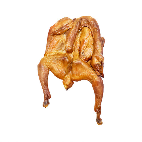 山东潍坊风干鸡一整只土特产农家散养公鸡三黄鸡卤味小吃即食正宗