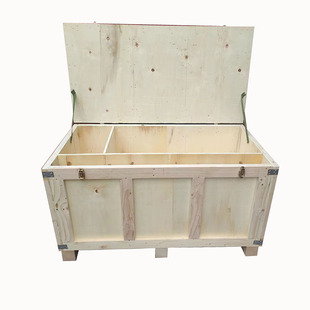 热销重复使用锁扣长方形免熏蒸胶合板快递物流出口小木箱包装定制