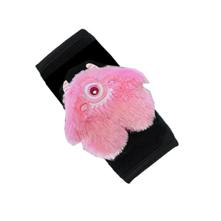 短款车载安全带护肩套卡通可爱小怪兽儿童汽车防勒脖保护套装饰品